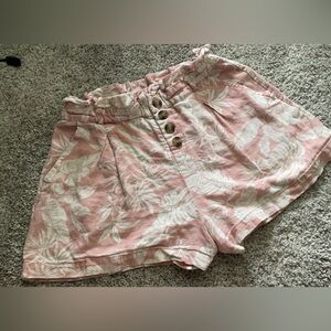 Charlotte Russe Floral Shorts Sz M EUC